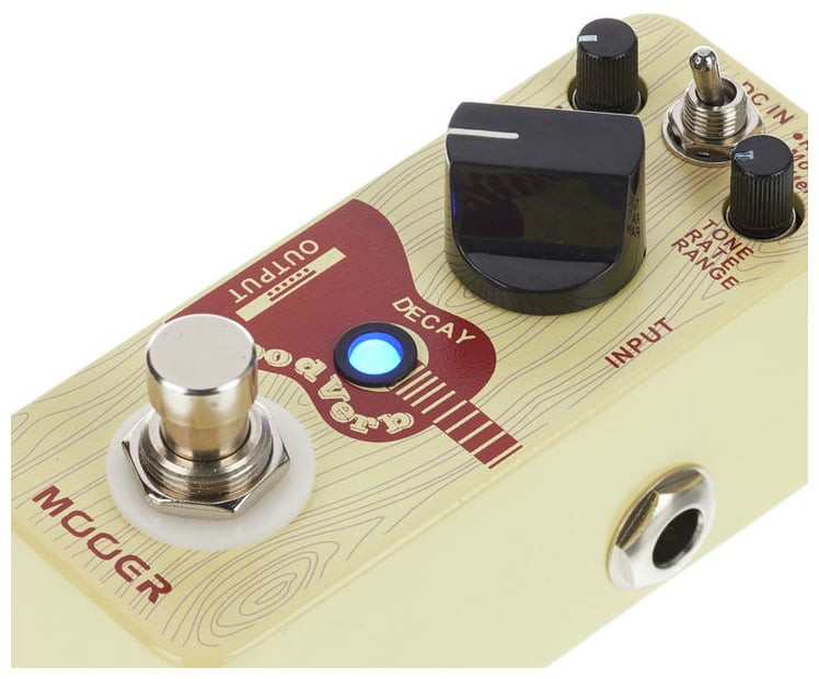 Mooer Woodverb Pedal Reverb para Guitarra Acústica 7