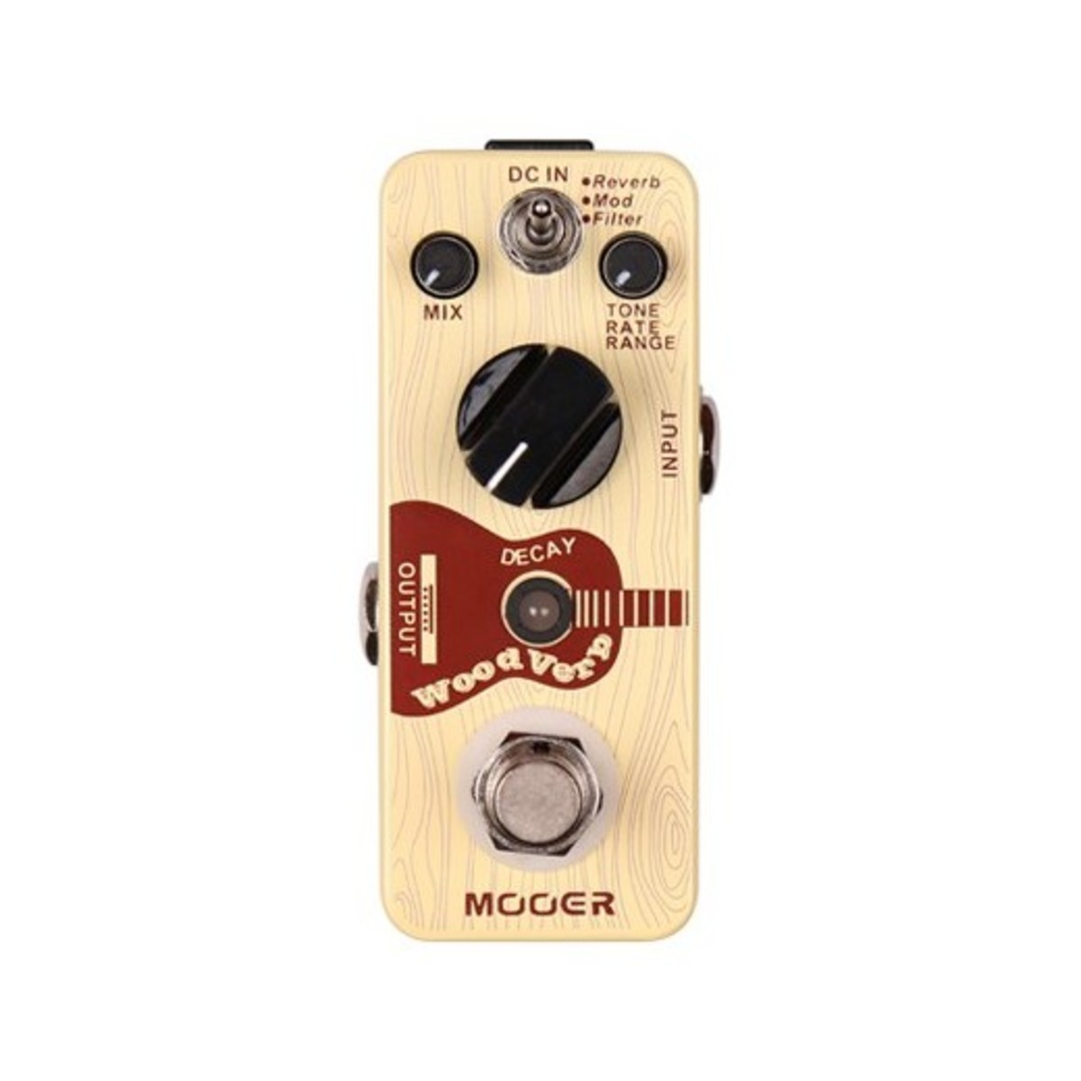 Mooer Woodverb Pedal Reverb para Guitarra Acústica 8