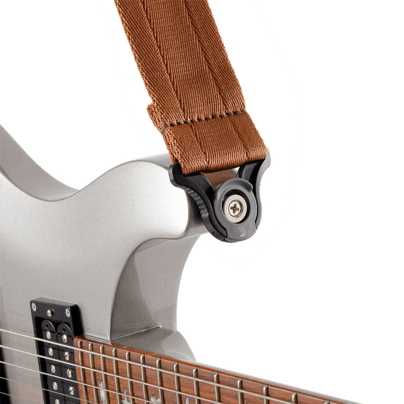 Daddario 50BAL19 Autolock Correa Guitarra Marrón Oscuro 3
