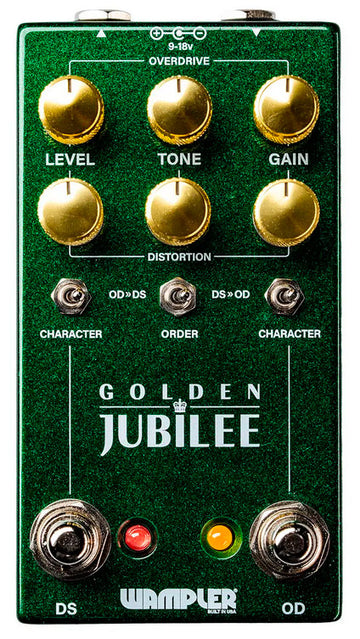 Wampler Golden Jubilee Pedal Distorsión 1