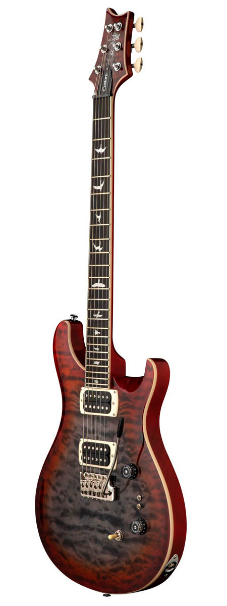 PRS SE Custom 24-08 CCB 2026 Guitarra Eléctrica Charcoal Cherry Burst 2