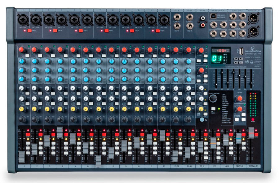 Soundsation Alchemix 1203 Pro Mesa de Mezclas 18 Canales 1
