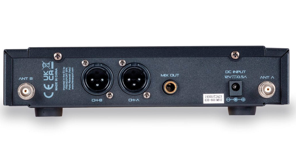 Soundsation WF-U2302HH Sistema Inalámbrico con Dos Microfónos de Mano 3