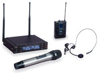 Soundsation WF-U2302HP Sistema Inalámbrico con Dos Microfónos 1