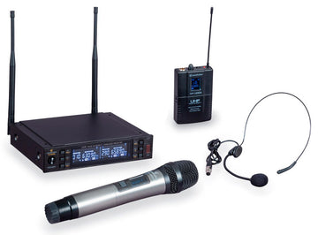 Soundsation WF-U2302HP Sistema Inalámbrico con Dos Microfónos 1