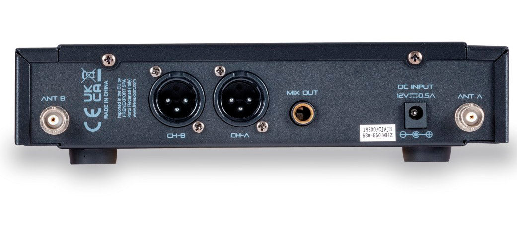 Soundsation WF-U2302HP Sistema Inalámbrico con Dos Microfónos 3