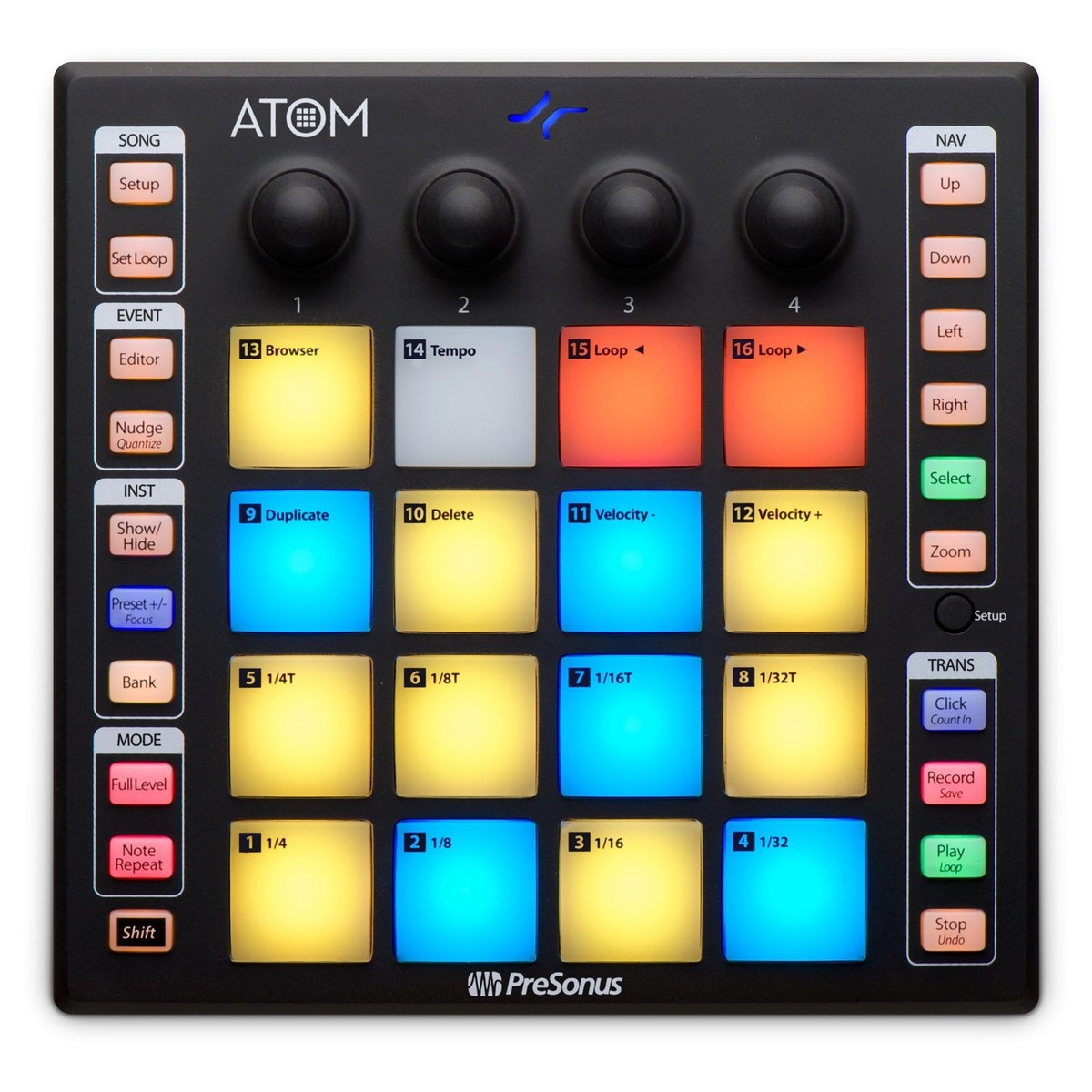 Presonus Atom Controlador Pad 11