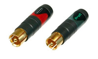 Neutrik NF2C-B/2 Pareja de Conectores RCA 1