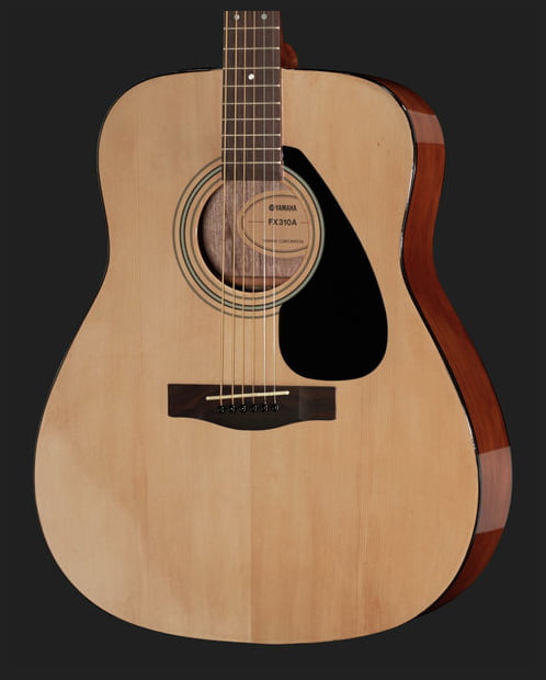 Yamaha FX310AII Folk Guitarra Electroacústica Dreadnought Natural 4