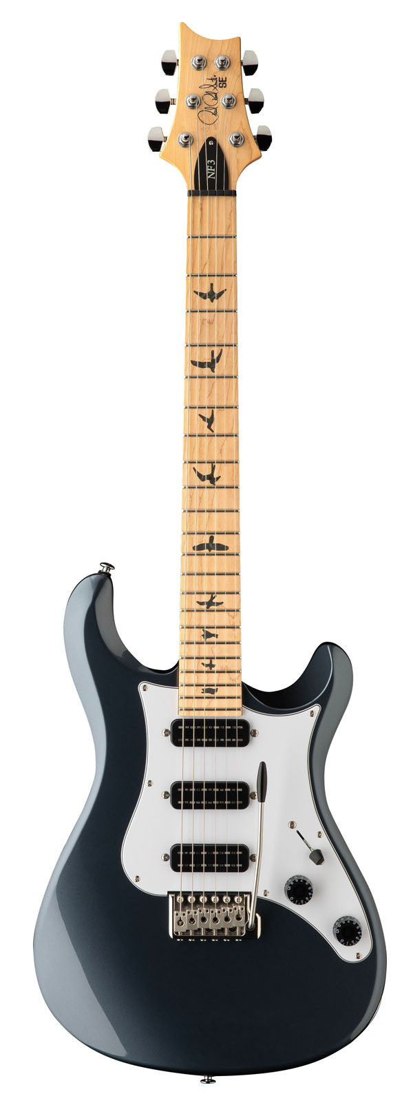 PRS SE NF3 Maple GMG MN Guitarra Eléctrica Gun Metal Grey 1