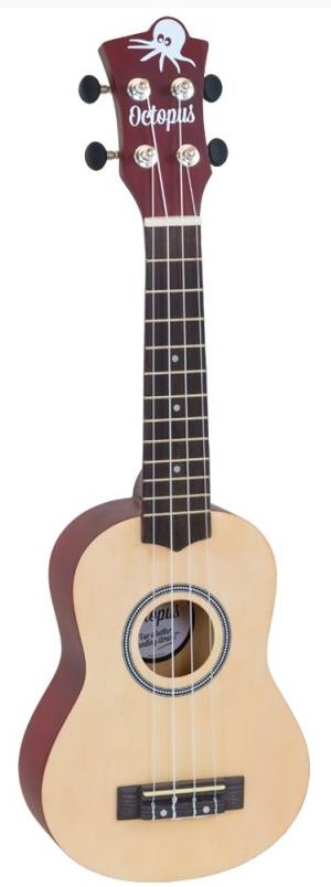 Octopus UK-205YN Natural Ukelele Soprano 1