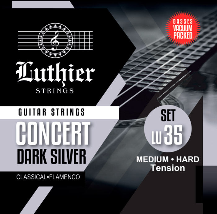 Luthier LU-35 Juego Cuerdas Guitarra Española Tensión Medio Alta 1