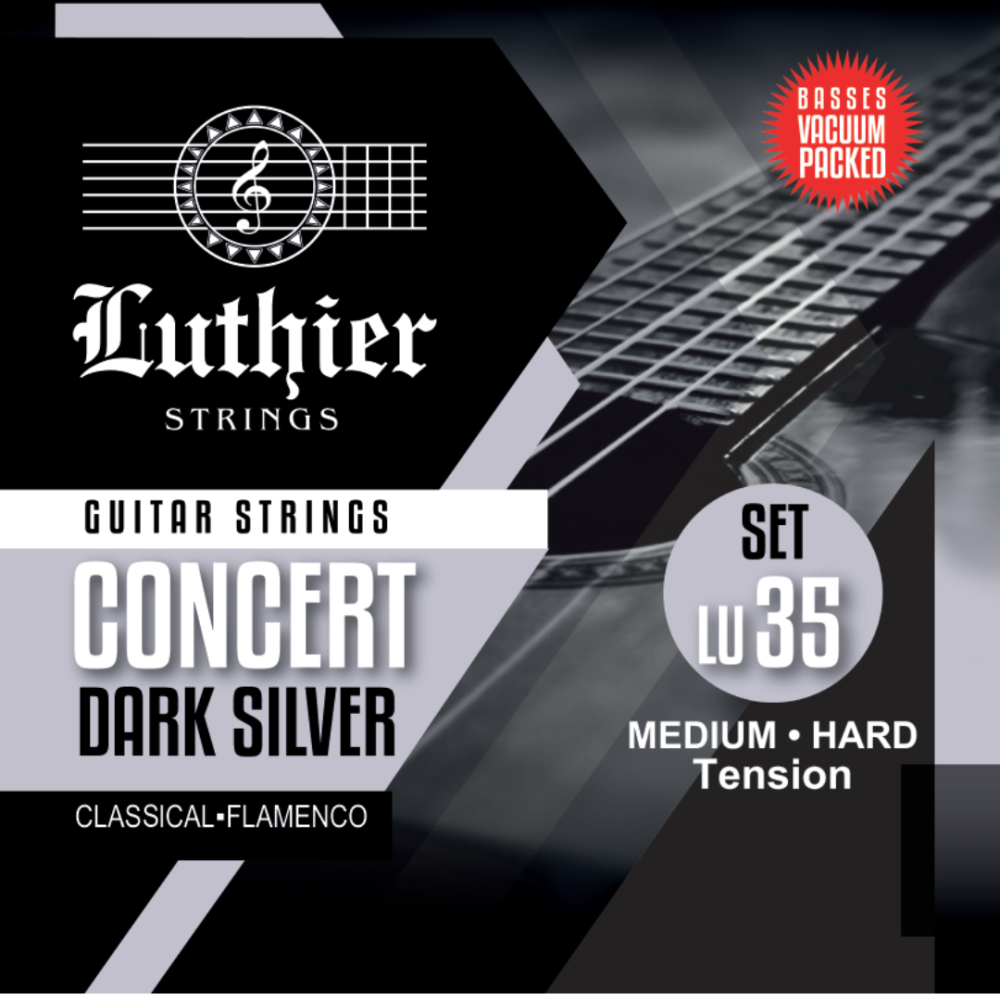 Luthier LU-35 Juego Cuerdas Guitarra Española Tensión Medio Alta 2