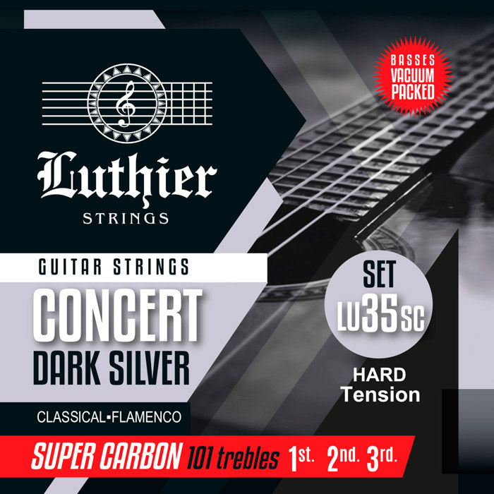 Luthier LU-35SC Super Carbon Juego Cuerdas Guitarra Española Tensión Medio Alta 1