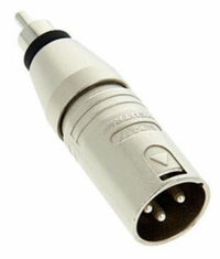 Neutrik NA2MPMM Adaptador XLR Macho RCA Macho 4