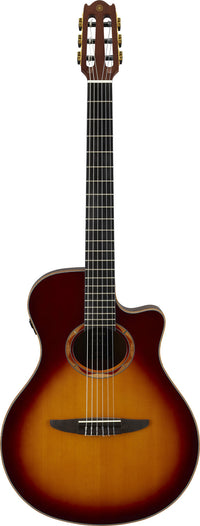 Yamaha NTX3 BSB Guitarra Electroacústica Nylon Brown Sunburst 1