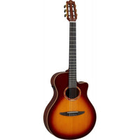 Yamaha NTX3 BSB Guitarra Electroacústica Nylon Brown Sunburst 2