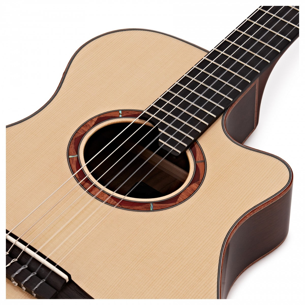 Yamaha NTX5 NT Guitarra Electroacústica Nylon Natural 7