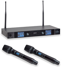 Soundsation WF-U2602HH Sistema Inalámbrico con Dos Microfónos de Mano 1