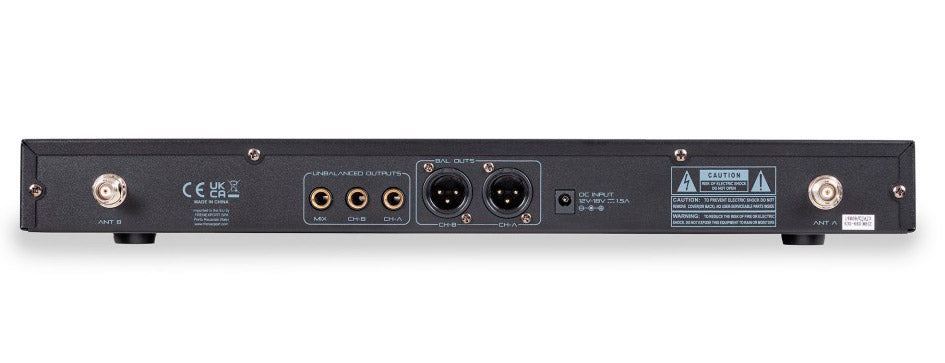 Soundsation WF-U2602HH Sistema Inalámbrico con Dos Microfónos de Mano 3