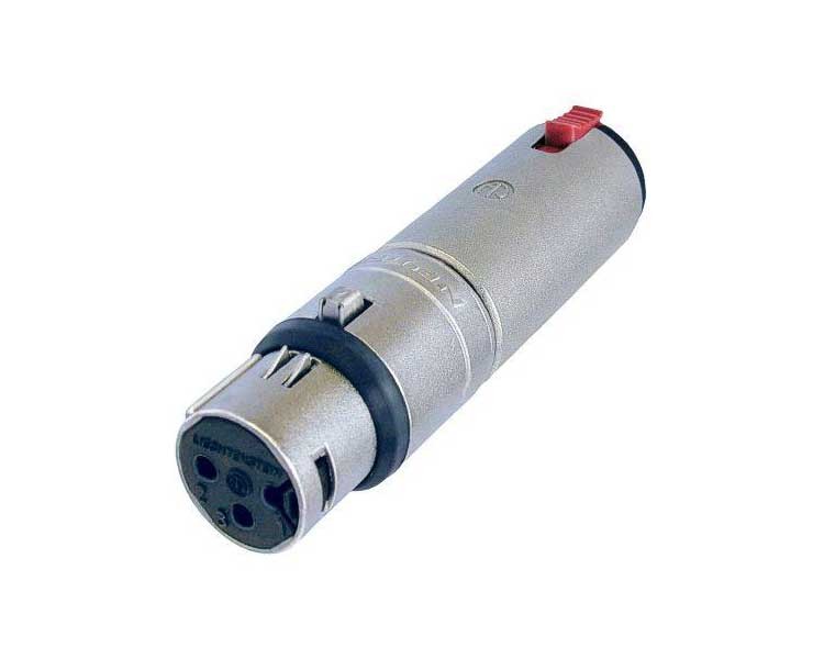 Neutrik NA3FJ Adaptador XLR Hembra Jack Hembra 1