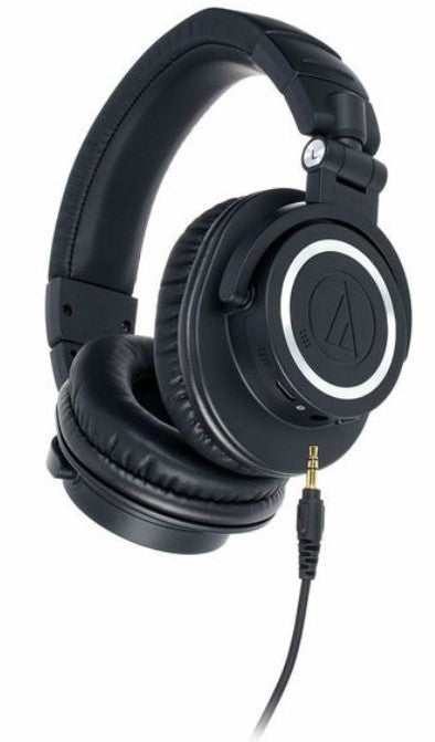 Audio Technica ATH-M50XBT2 Auriculares Cerrados Inalámbricos Bluetooth Negros 9