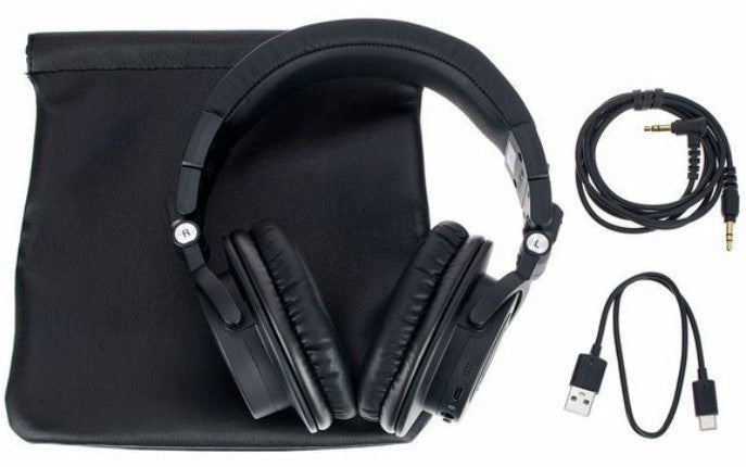 Audio Technica ATH-M50XBT2 Auriculares Cerrados Inalámbricos Bluetooth Negros 14