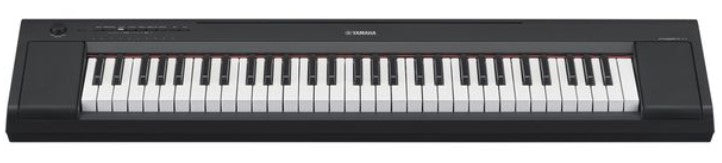 Yamaha -Pack- NP15B Piano Digital Piaggero Negro + Soporte Tijera y Auriculares 4