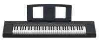 Yamaha -Pack- NP15B Piano Digital Piaggero Negro + Soporte Tijera y Auriculares 6