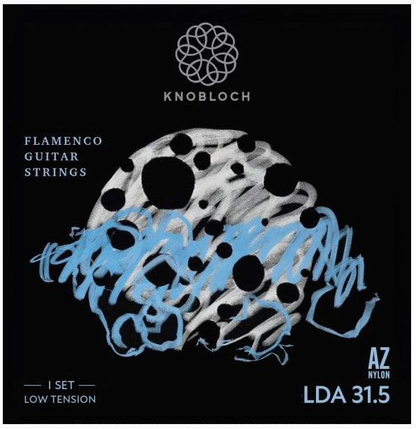 Knobloch LDA31.5 Luna Flamenca AZ Nylon Juego Cuerdas Guitarra Flamenca Tensión Baja 1