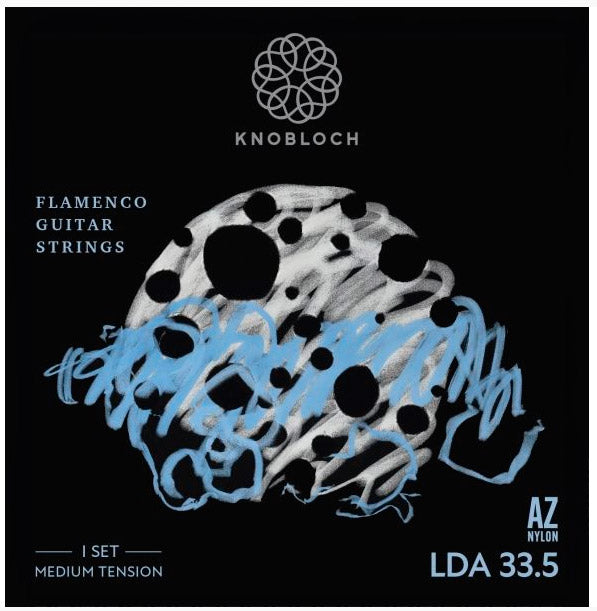 Knobloch LDA33.5 Luna Flamenca AZ Nylon Juego Cuerdas Guitarra Flamenca Tensión Baja 1