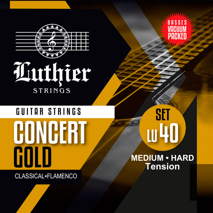Luthier LU-40 Juego Cuerdas Guitarra Epañola Tensión Medio Alta 1