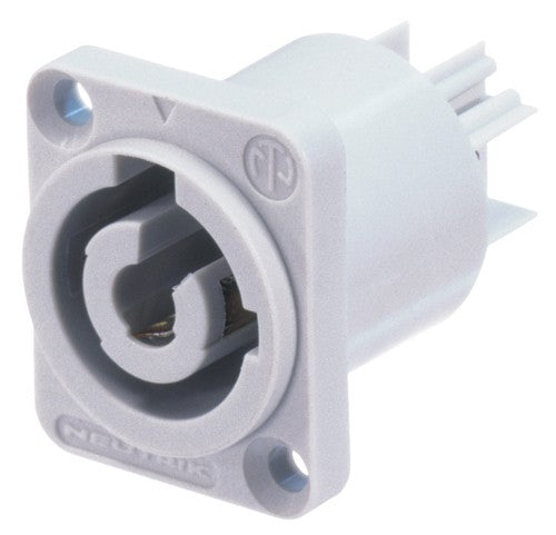 Neutrik NAC3MPB Conector Powercon Chasis Gris. 1