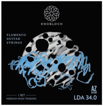 Knobloch LDA34.0 Luna Flamenca AZ Nylon Juego Cuerdas Guitarra Flamenca Tensión Media Alta 1