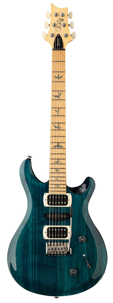PRS SE Swamp Ash Special IB Guitarra Eléctrica Iridescent Blue 1