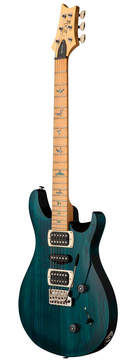 PRS SE Swamp Ash Special IB Guitarra Eléctrica Iridescent Blue 2