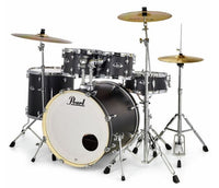 Pearl EXX725SBR C761 Export Exx Batería Acústica con Herrajes y Platos Satin Shadow Black 3