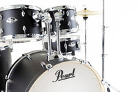 Pearl EXX725SBR C761 Export Exx Batería Acústica con Herrajes y Platos Satin Shadow Black 9