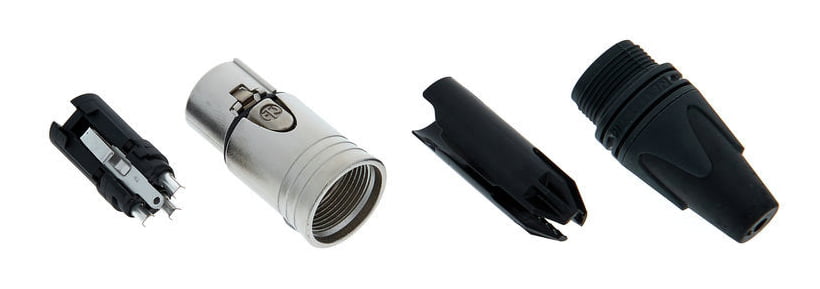 Neutrik NC3FXX Conector XLR Hembra Aéreo 3