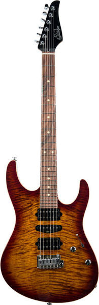 Suhr Modern Plus HSH PF BB Guitarra Eléctrica Bengal Burst 1