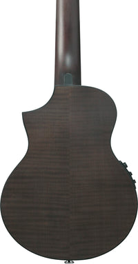 Ibanez UEW12E BIF Ukelele Electrificado Black Ice Flat 5