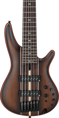 Ibanez SR1356B DUF Bajo Eléctrico 6 Cuerdas Dual Mocha Burst Flat 4