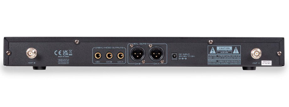 Soundsation WF-U2602HP Sistema Inalámbrico con Dos Microfónos 3