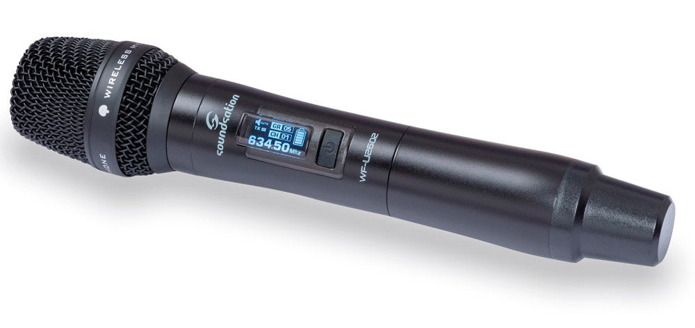 Soundsation WF-U2602HP Sistema Inalámbrico con Dos Microfónos 4