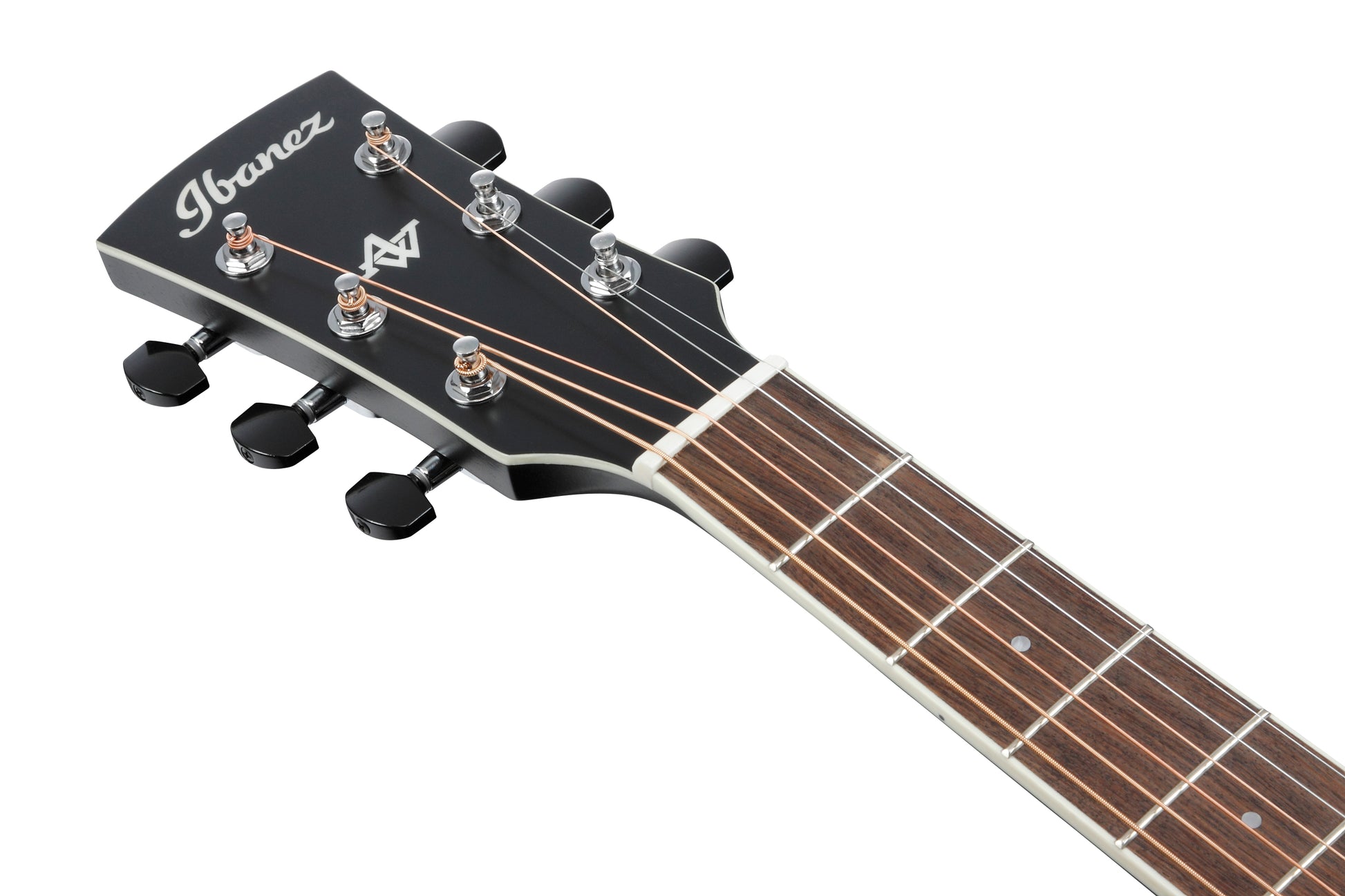 Ibanez AW84 WK Guitarra Acústica Weathered Black Open Pore 6