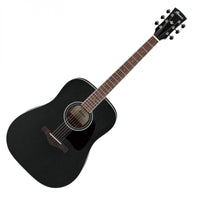 Ibanez AW84 WK Guitarra Acústica Weathered Black Open Pore 10