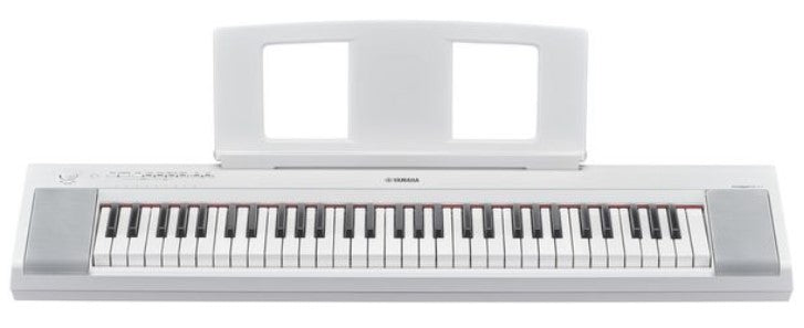 Yamaha -Pack- NP15WH Piano Digital Piaggero Blanco + Soporte Tijera y Auriculares 6