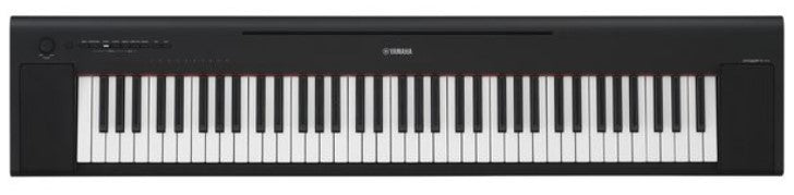 Yamaha -Pack- NP35B Piano Digital Piaggero Negro + Soporte Tijera y Auriculares 2