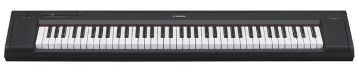 Yamaha -Pack- NP35B Piano Digital Piaggero Negro + Soporte Tijera y Auriculares 4