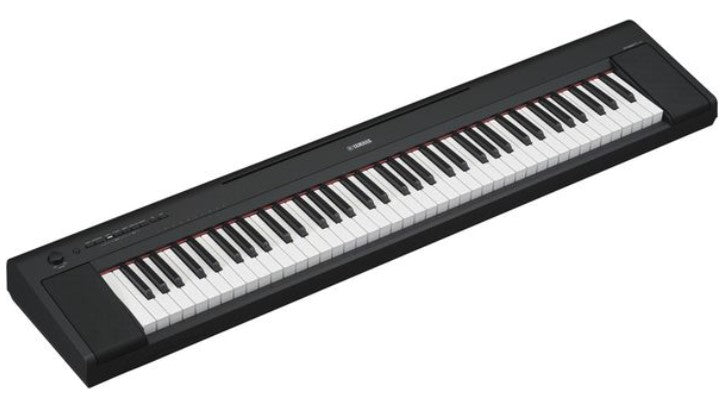 Yamaha -Pack- NP35B Piano Digital Piaggero Negro + Soporte Tijera y Auriculares 5